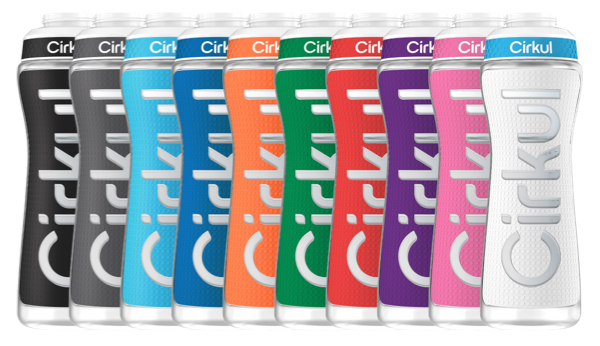 22oz. Grip Squeeze Plastic Bottle & Sport Lid M3